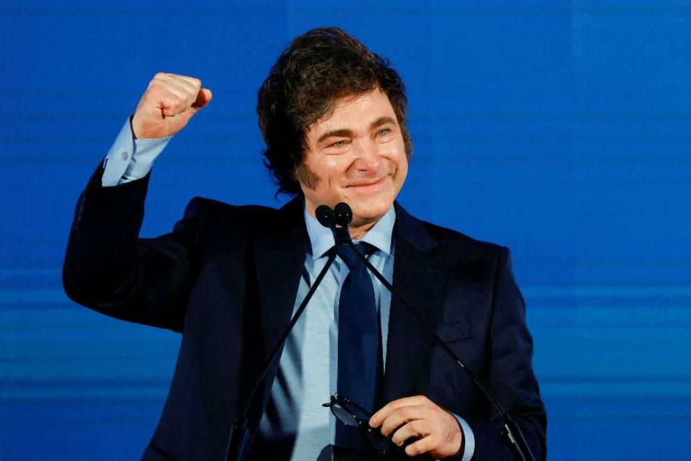Il presidente argentino Milei - .