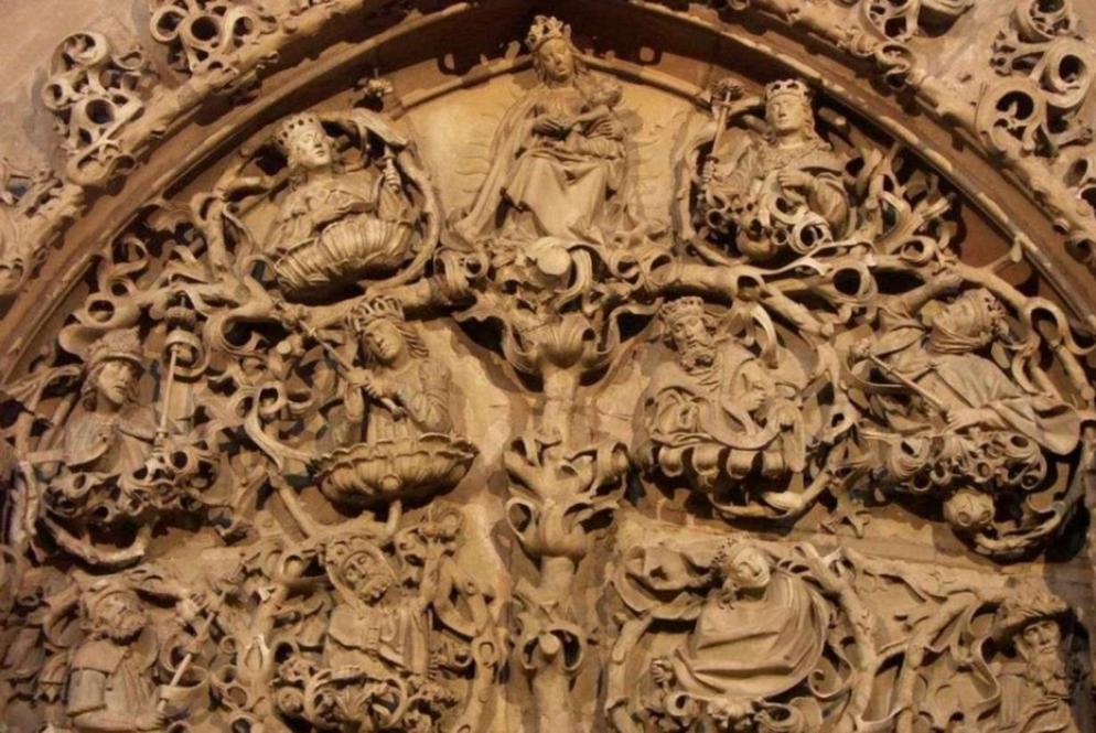 "L'albero di Jesse" nella Cattedrale di Worms in Germania - Avvenire
