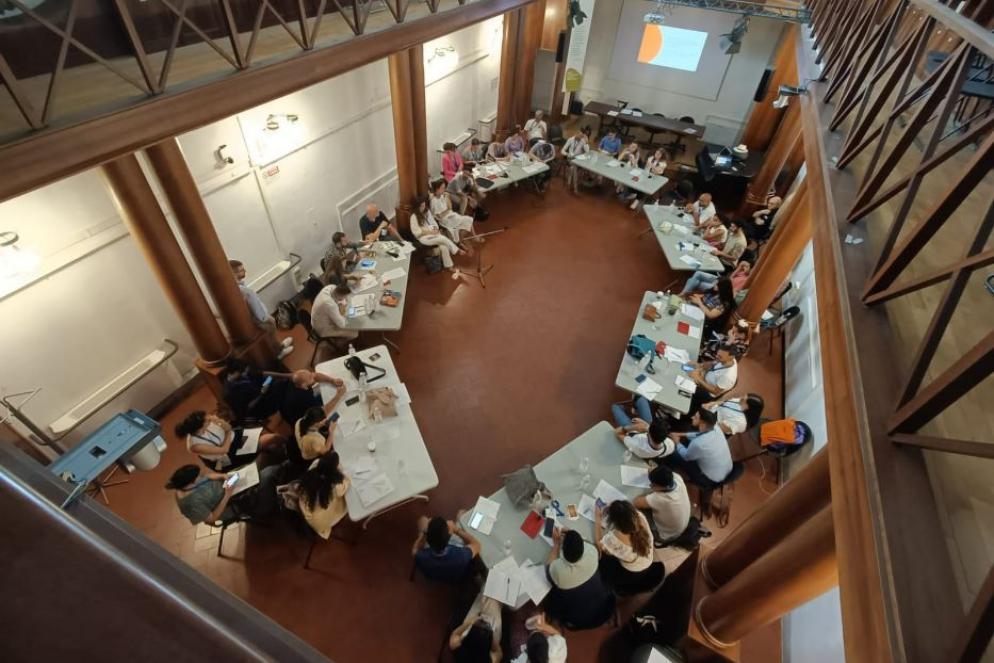 Il Consiglio dei giovani del Mediterraneo riunito a Firenze lo scorso luglio - Avvenire