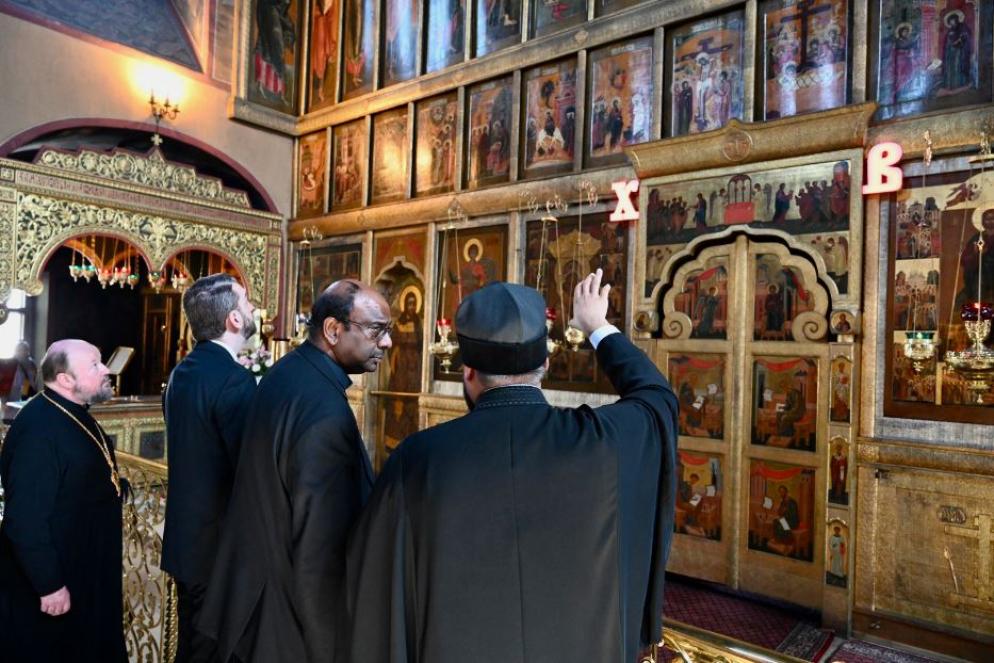 La delegazione del Consiglio ecumenico delle Chiese a Mosca per la "missione di pace" - Wcc
