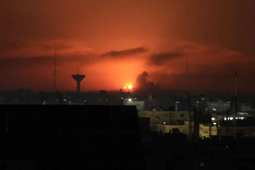 I raid sulla Striscia di Gaza - Ansa