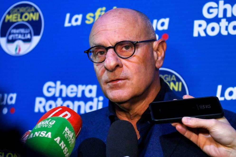 Il vicepresidente della Camera Fabio Rampelli - ANSA
