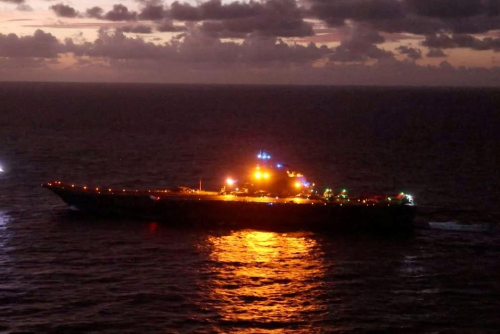 La portaerei cinese Liaoning - REUTERS