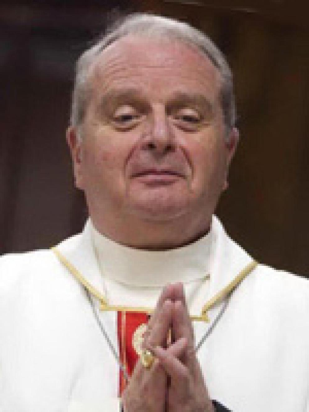 Monsignor Arrigo Miglio, arcivescovo emerito di Cagliari - ANSA