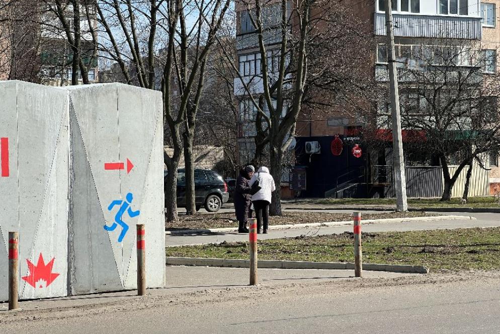 Si vive nascosti a Kramatorsk: le strade sono per lo più deserte - Gambassi