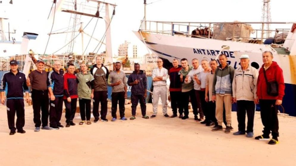 I pescatori di Mazara del Vallo dopo la liberazione