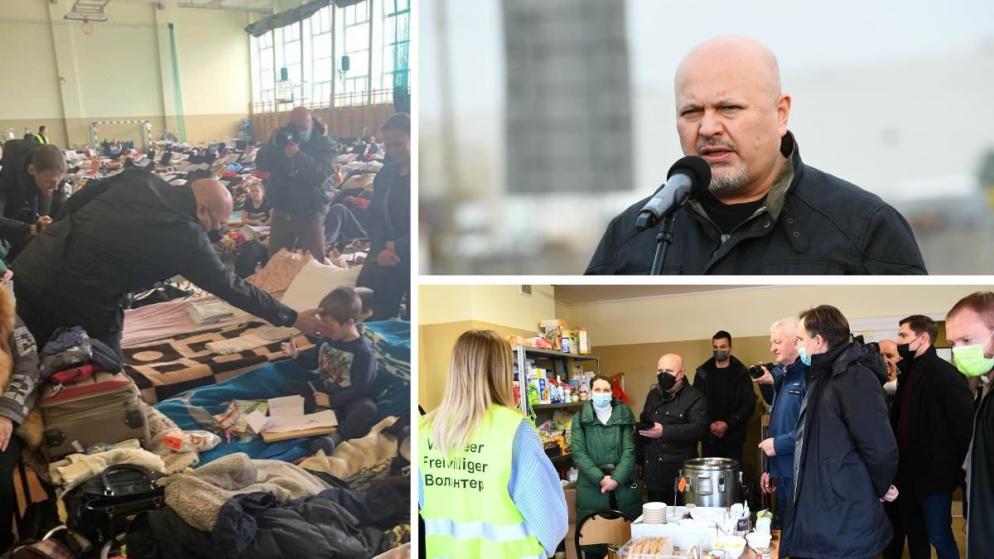 Alcuni momenti dell'ultima missione del procuratore Khan in Ucraina - Icc Cpi