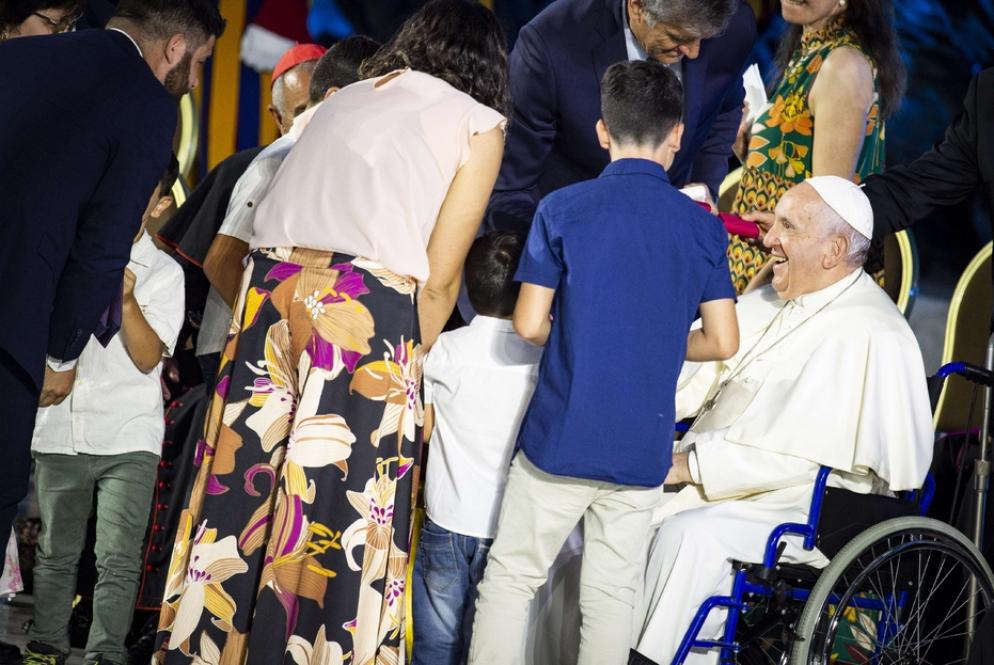 Papa Francesco apre l'Incontro mondiale delle famiglie 2022 - Siciliani