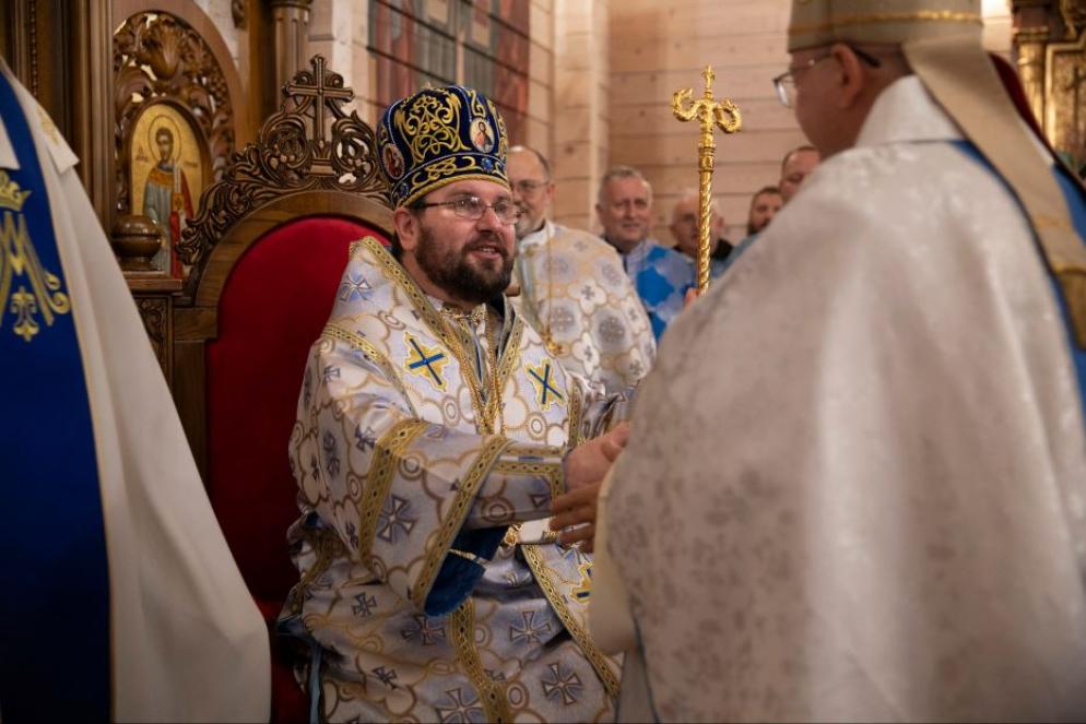 A Zaporizhzhia l'ingresso “segreto” del vescovo greco-cattolico Maksym Ryabukha - ugcc.ua