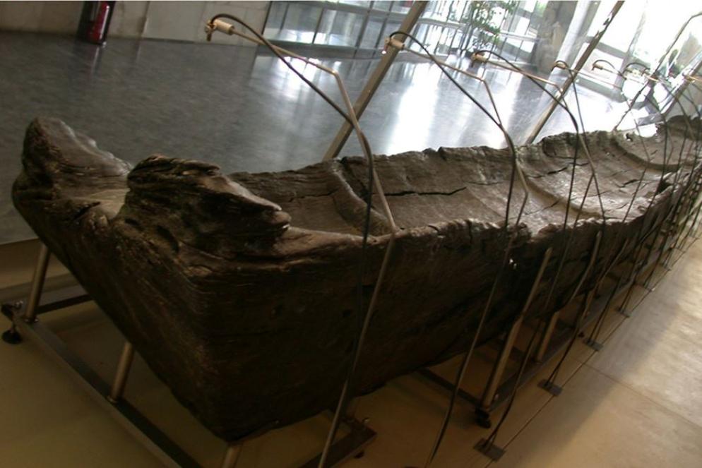 Una canoa risalente al neolitico: gli uomini di quel tempo erano abili navigatori - Università di Pisa