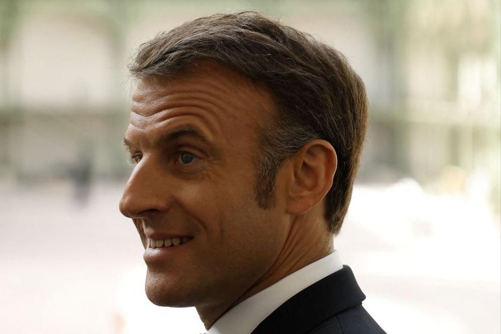 Il presidente francese Macron - Reuters
