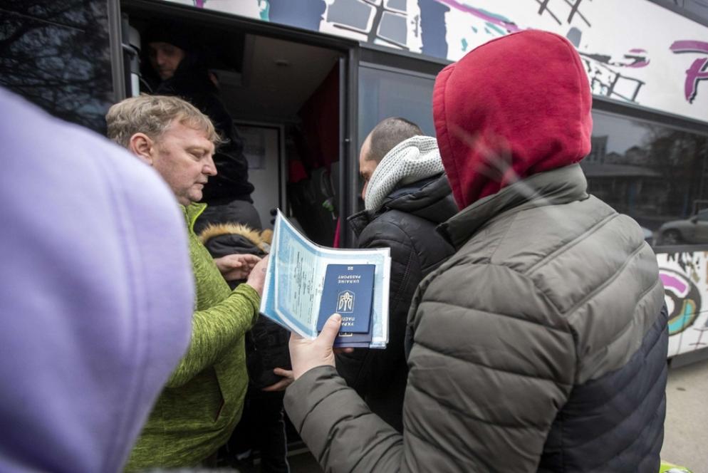 In Moldavia l'arrivo dei profughi dall'Ucraina - Ansa