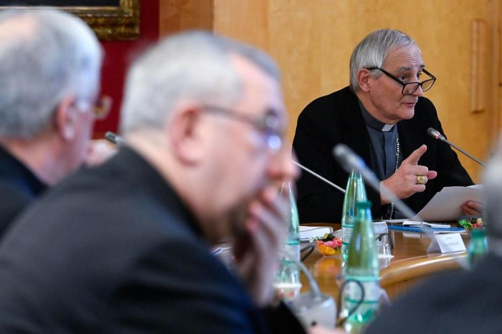 Il presidente della Cei, Zuppi apre il Consiglio permanente - Ansa
