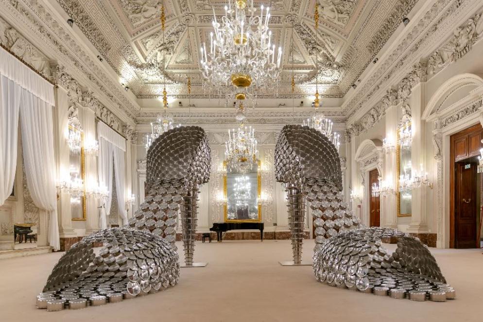 Joana Vasconcelos, “Marylin” a Palazzo Pitti - Lionel Balteiro / Atelier Joana Vasconcelos