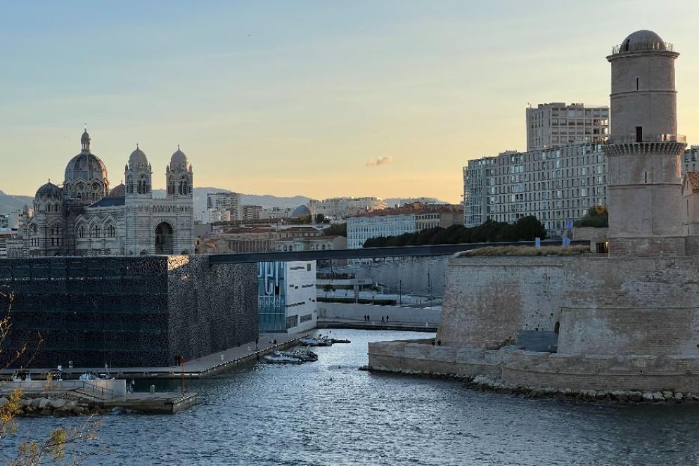 Il porto vecchio di Marsiglia, la città che ha ospitato gli "Incontri del Mediterraneo" conclusi dal Papa - Gambassi