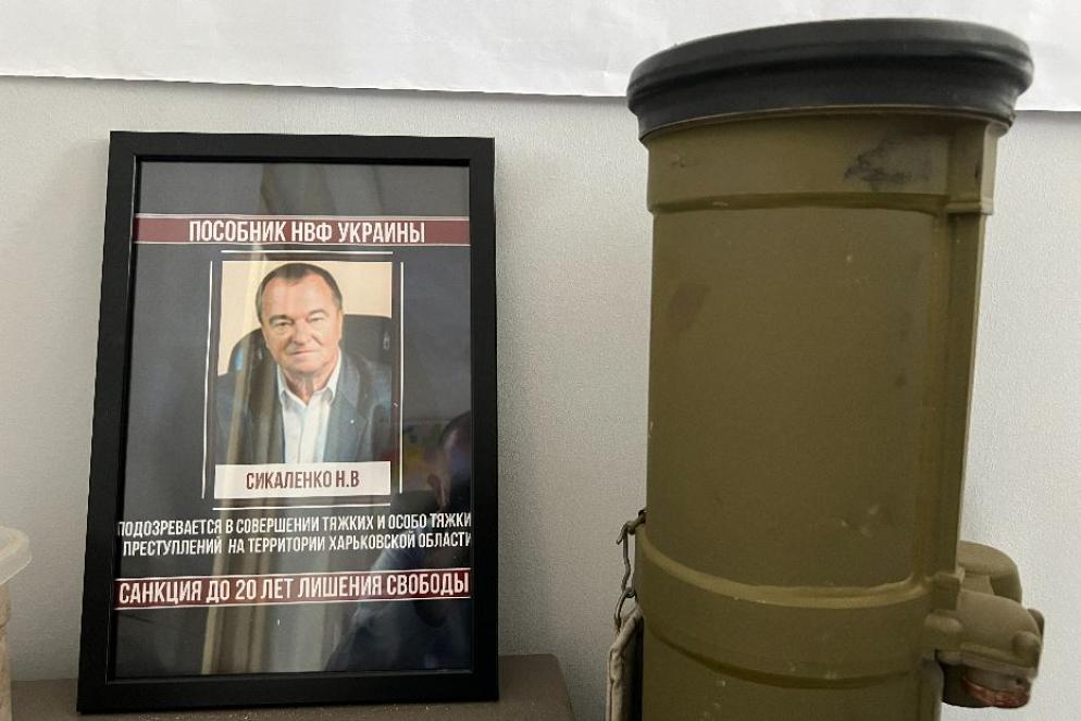 La fotosegnaletica russa del sindaco Mykola Sikalenko ricercato dalla Federazione russa - Gambassi