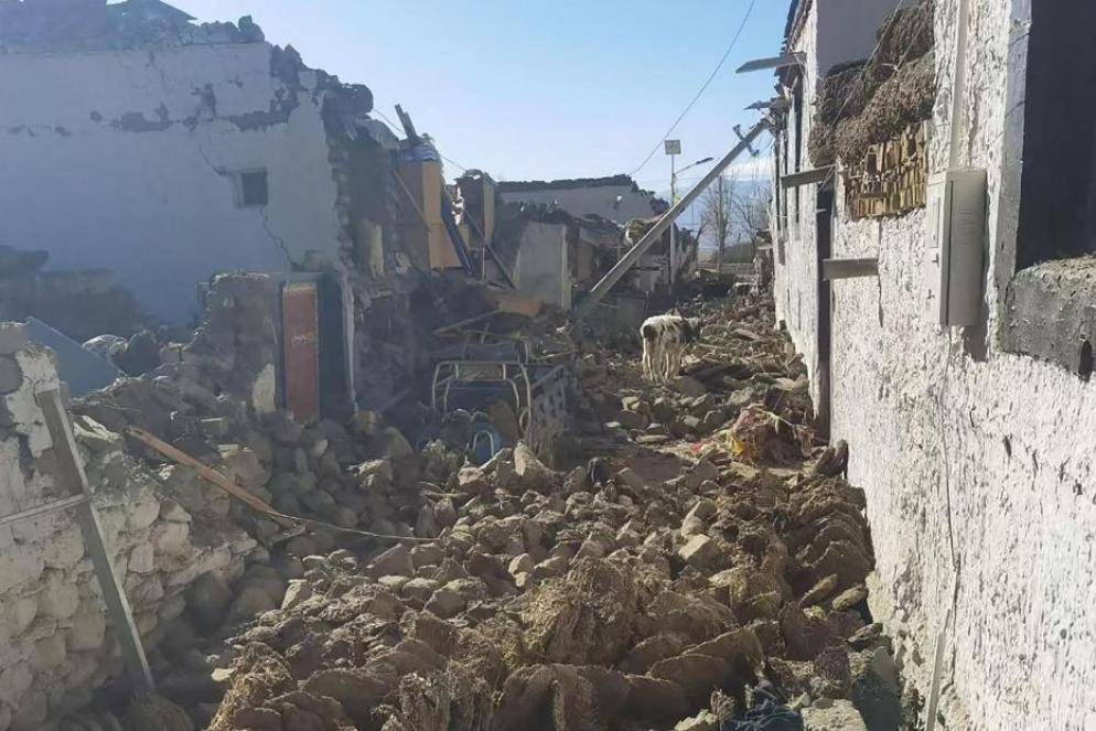 Gli effetti del terremoto in Nepal - ANSA