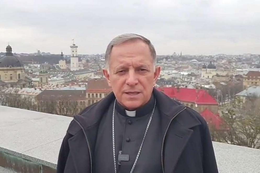L’arcivescovo latino di Leopoli, Mieczyslaw Mokrzycki, - rkc.lviv.massmedia