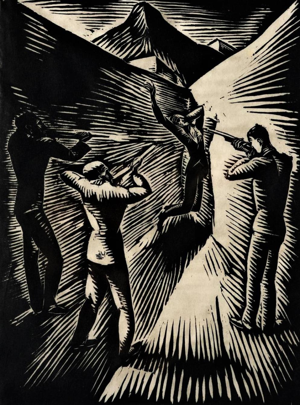 Ignaz Epper, “Esecuzione” (1916) - .
