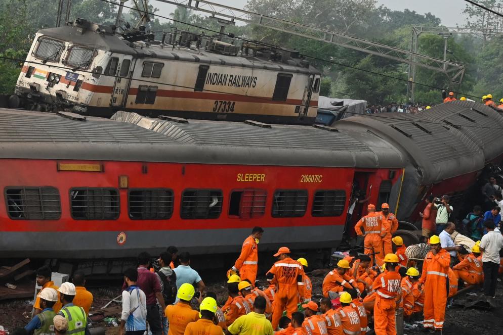 La scena del disastro in India - Ansa