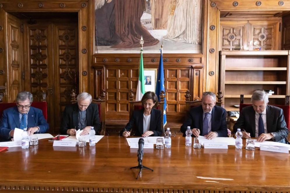 La firma del protocollo al Ministero della Giustizia - Siciliani-Gennari/CEI