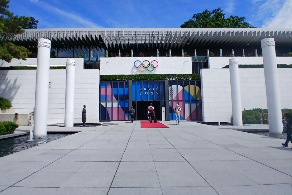 L'ingreso del Museo Olimpico di Losanna - Daniele Zappalà