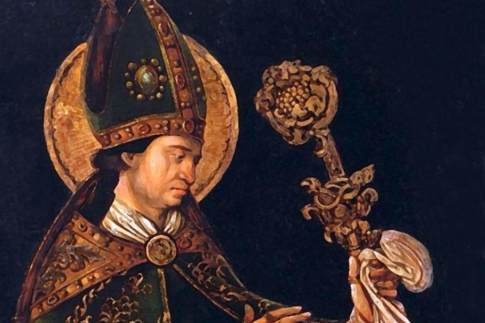 Una raffiguazione di san Valentino - Foto di archivio