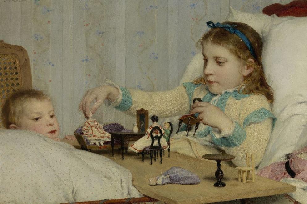 Albert Anker "La convalescente" - SIK-ISEA (Philipp Hitz)