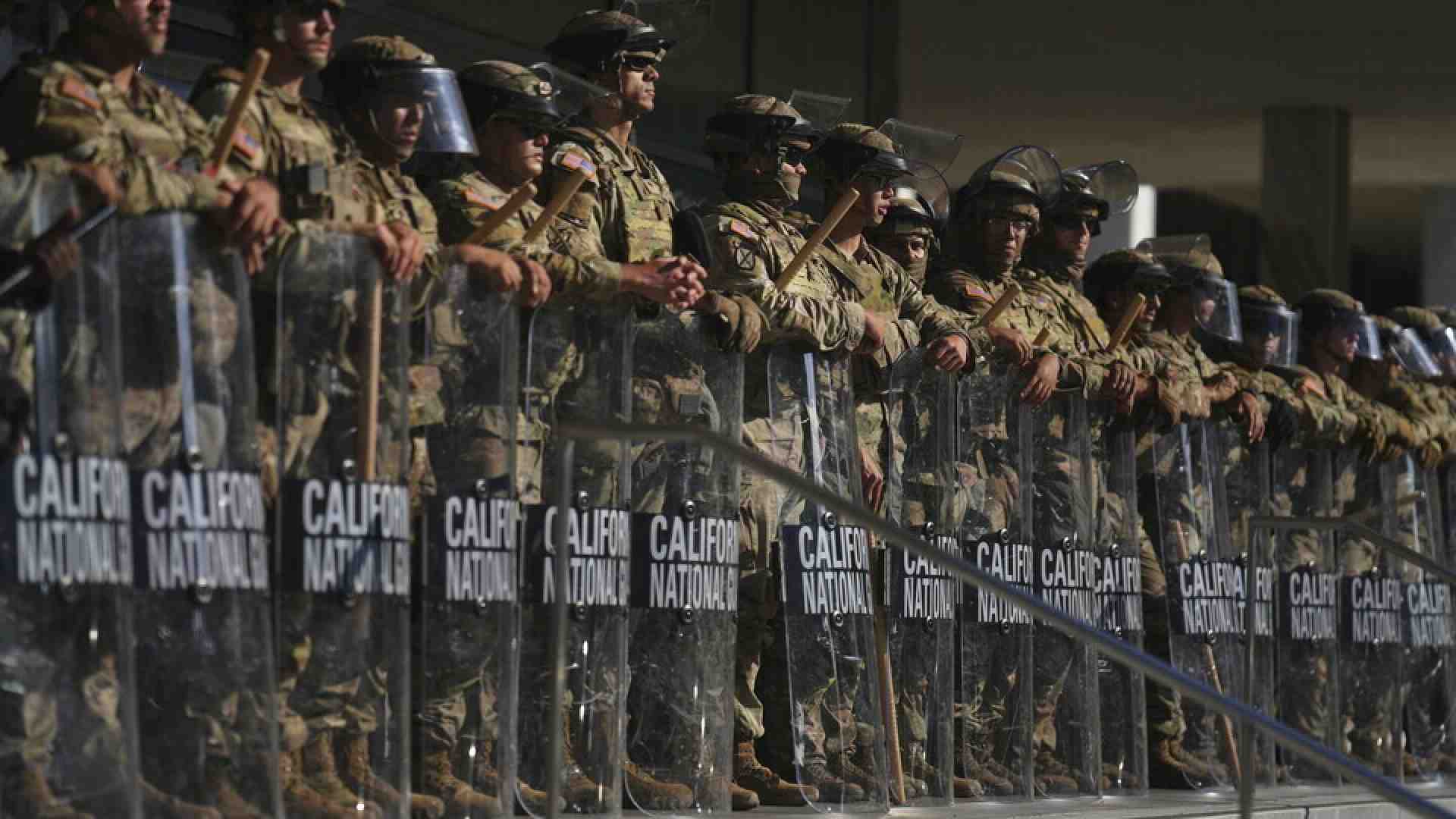 Immagine di La parata militare di Trump