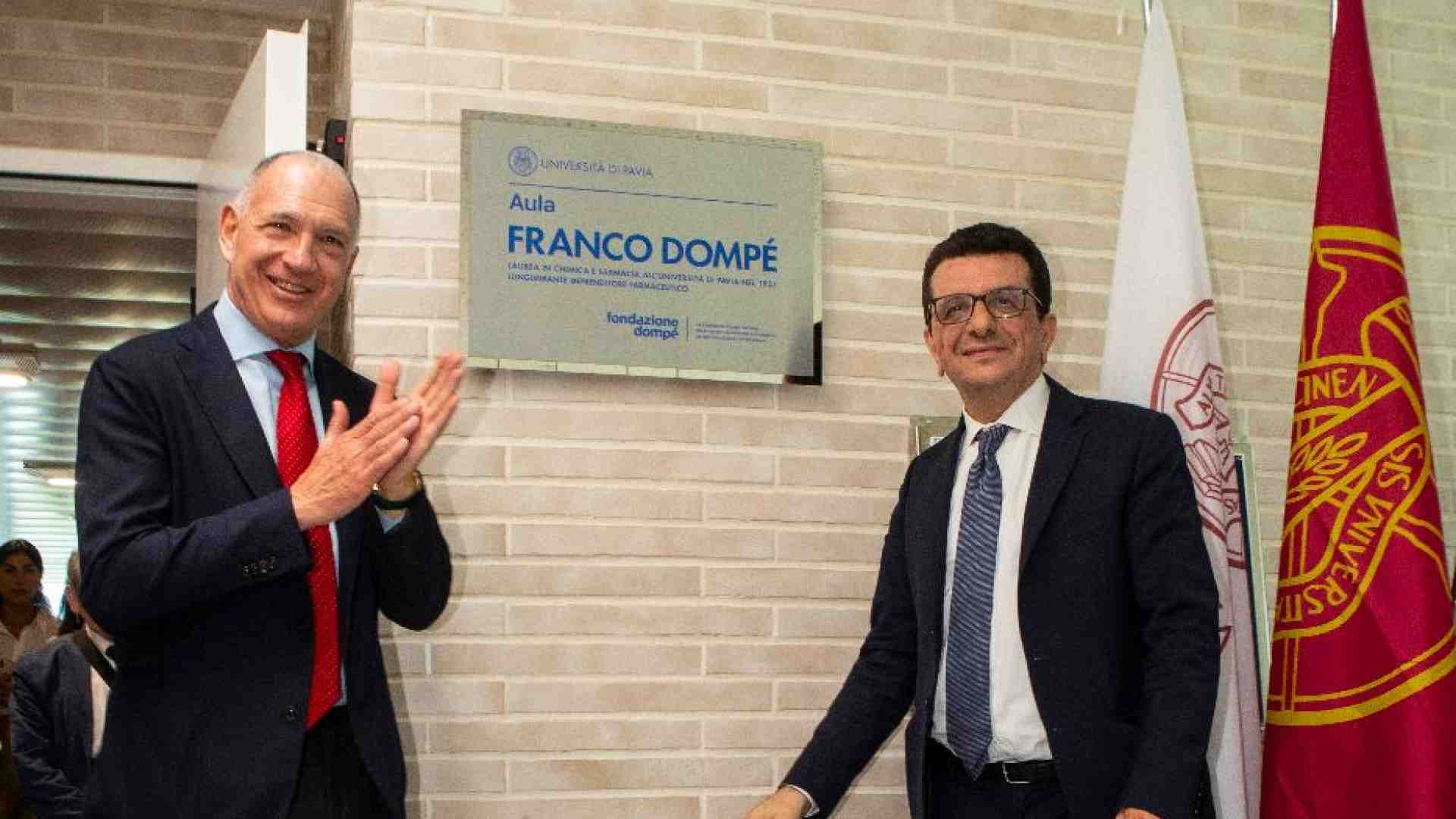 Immagine di Pavia, tre nuove borse di studio finanziate da Fondazione Dompé