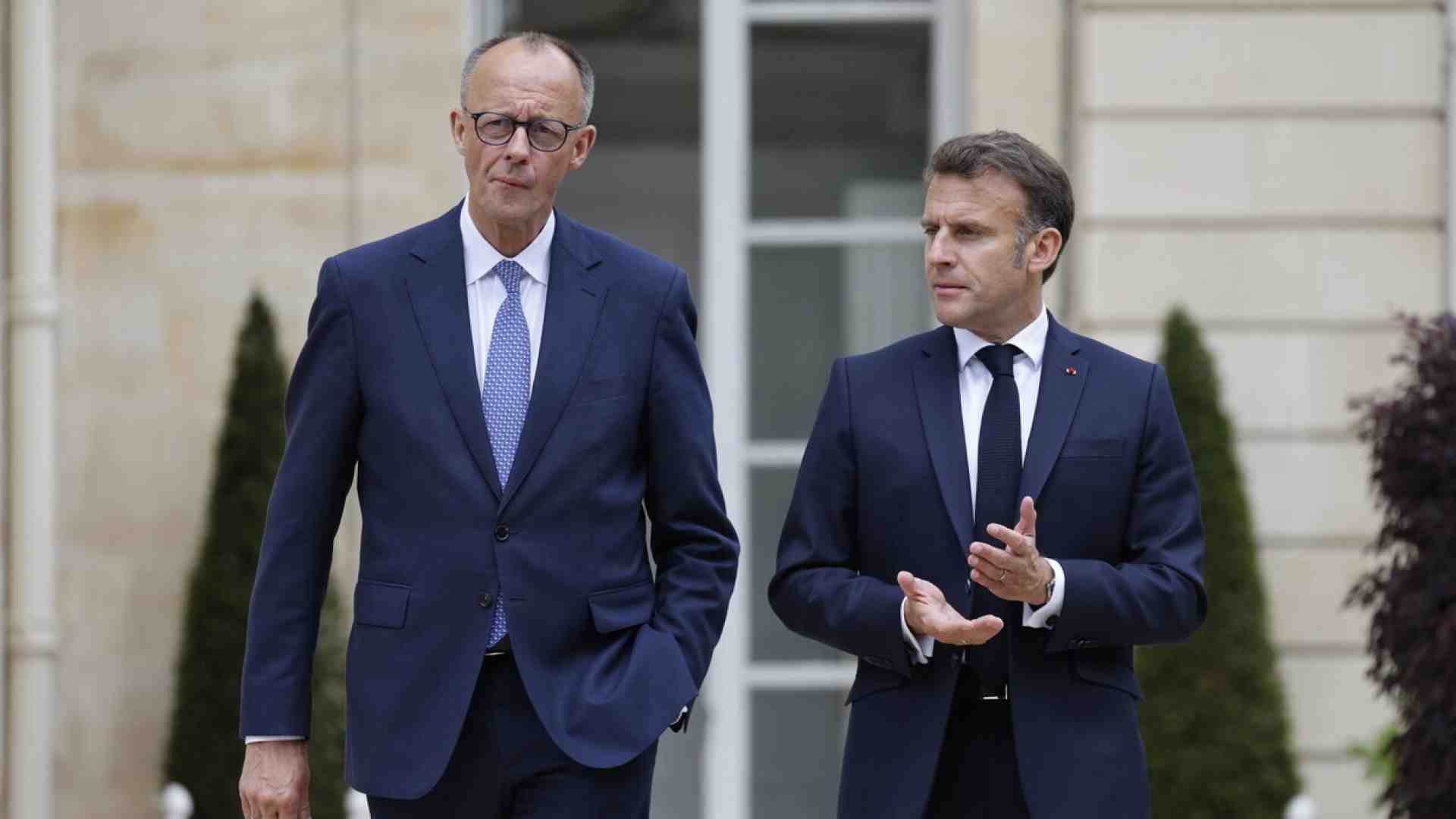 Immagine di L’appoggio di Macron e Merz a Israele