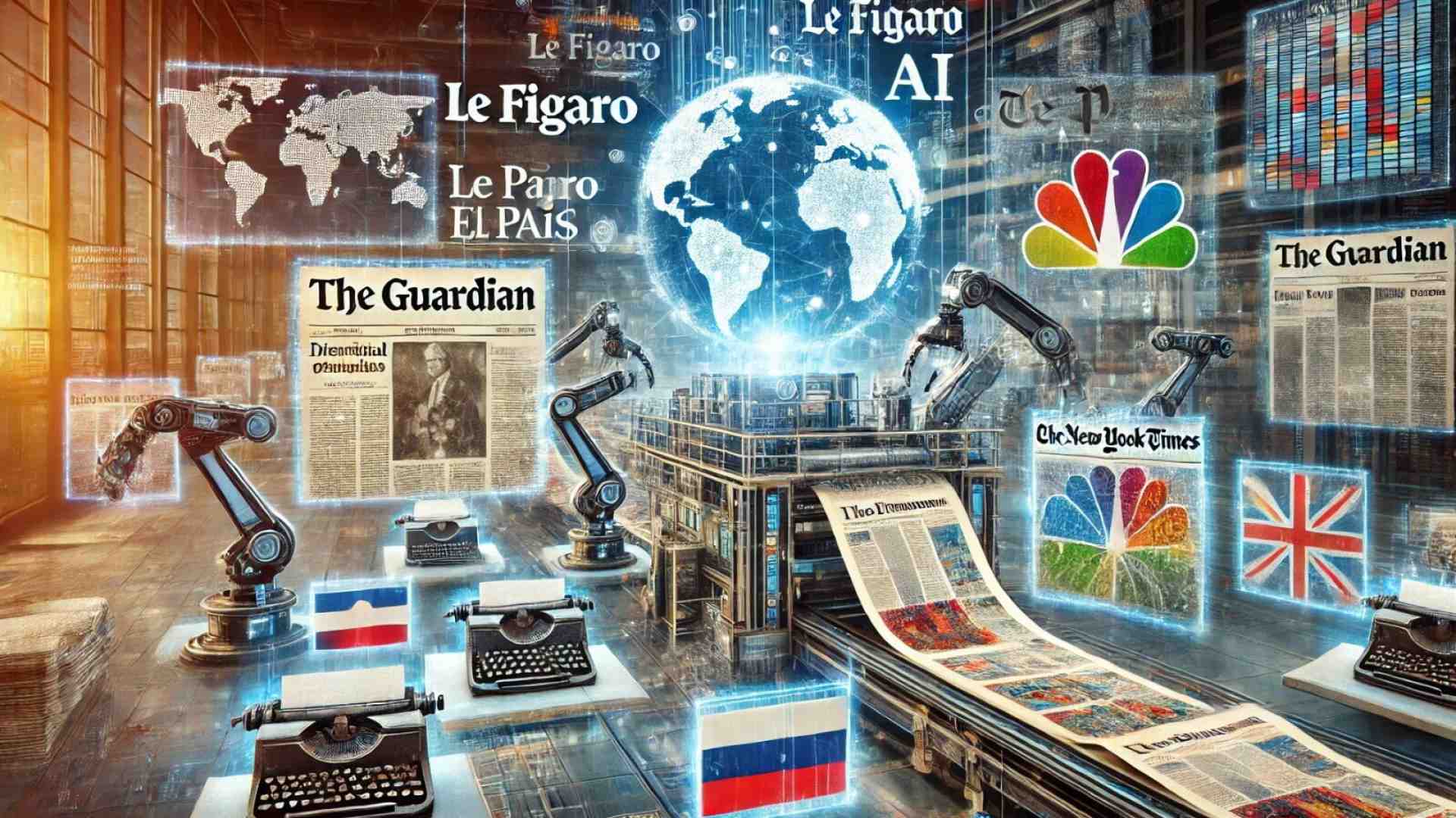 Immagine di Il Foglio AI e il racconto sulla stampa internazionale
