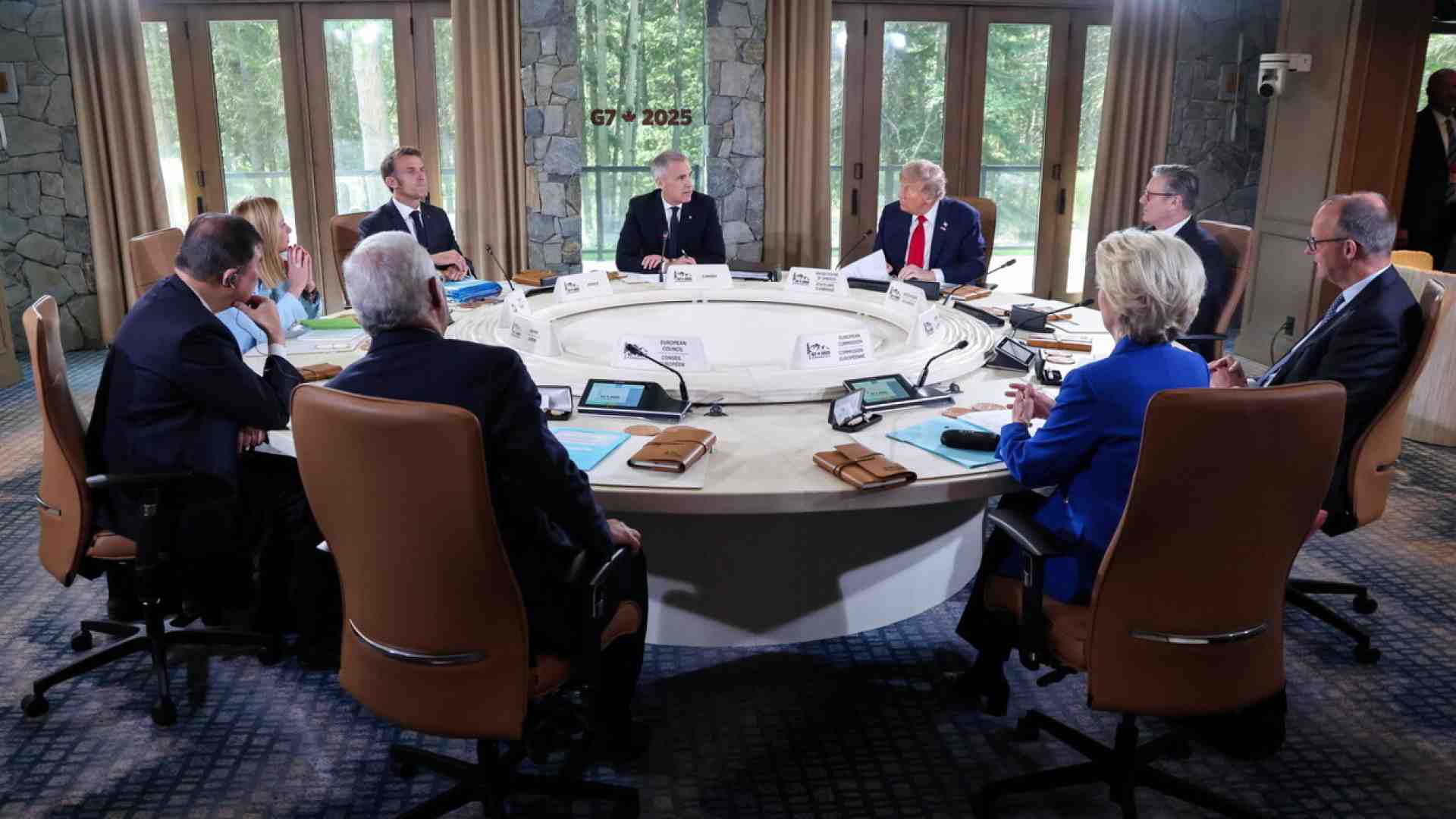 Immagine di Il G7 si scontra con Trump e su Trump