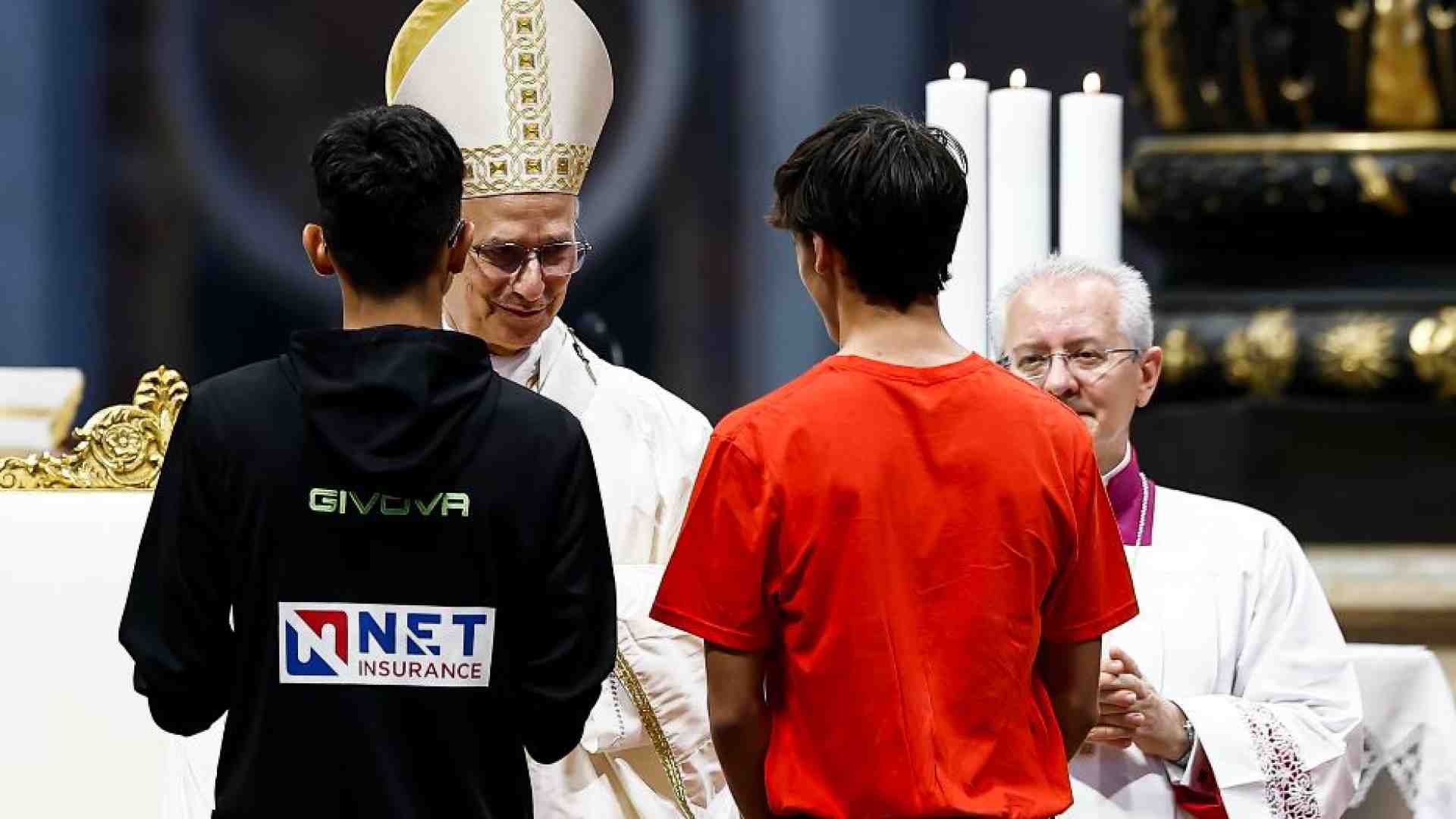 Immagine di Il Papa sportivo agli sportivi: siate riflesso della Trinità