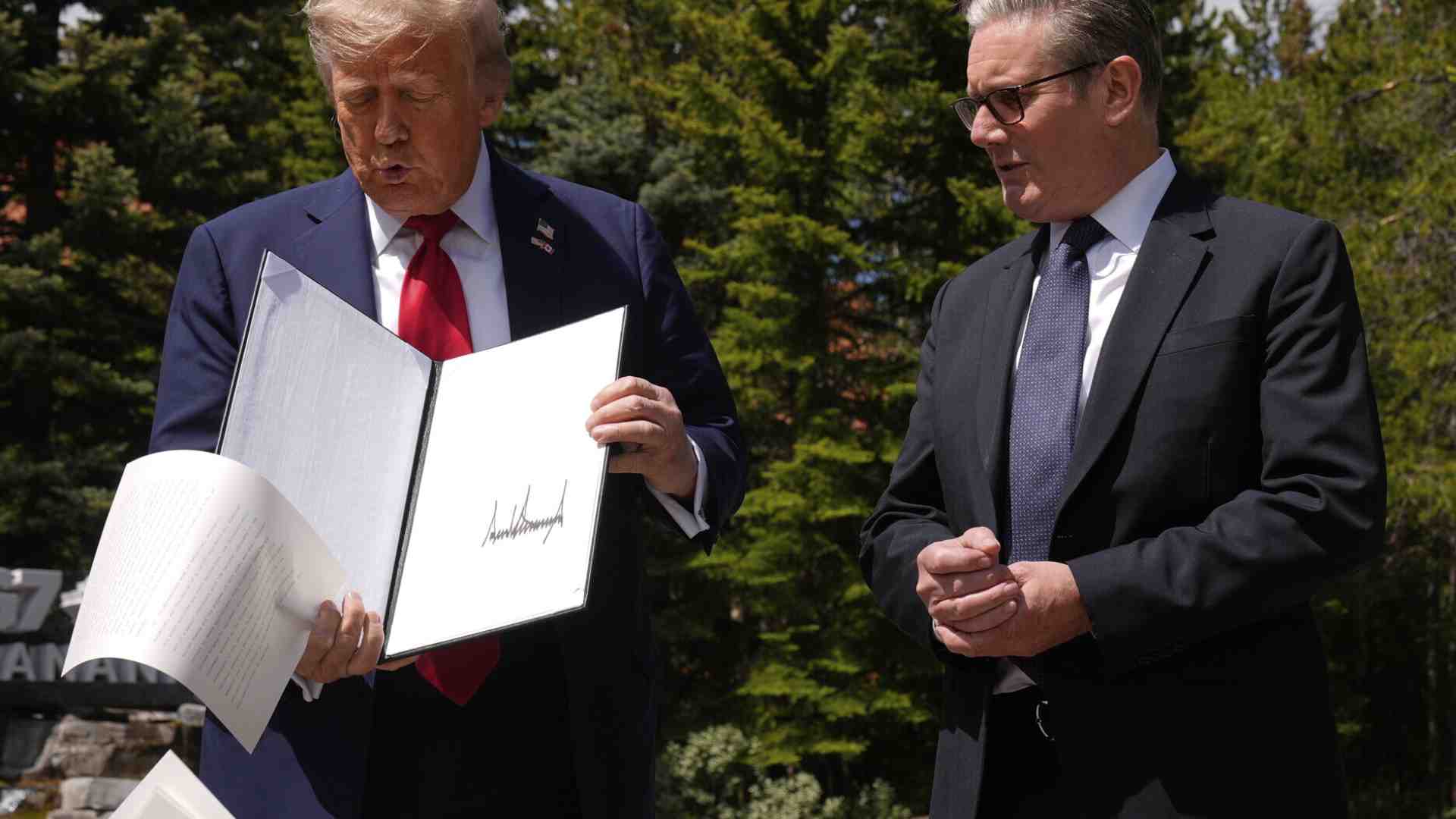 Immagine di Trump lascia il G7, maltratta Macron e pure gli isolazionisti a casa sua