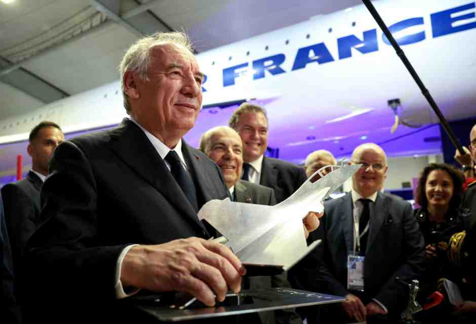 Il primo ministro francese Fran&ccedil;ois Bayrou (foto ANSA)
