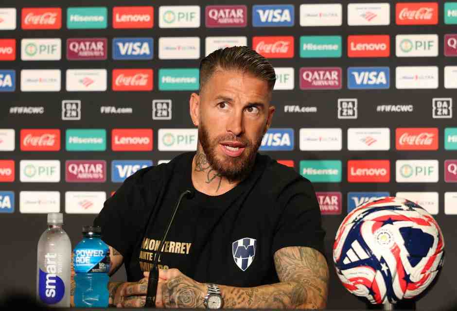 <font color="#080808" face="Lato, sans-serif"><span style="font-size: 14px;">Sergio Ramos, capitano del Club de F&uacute;tbol Monterrey (foto Getty)</span></font>