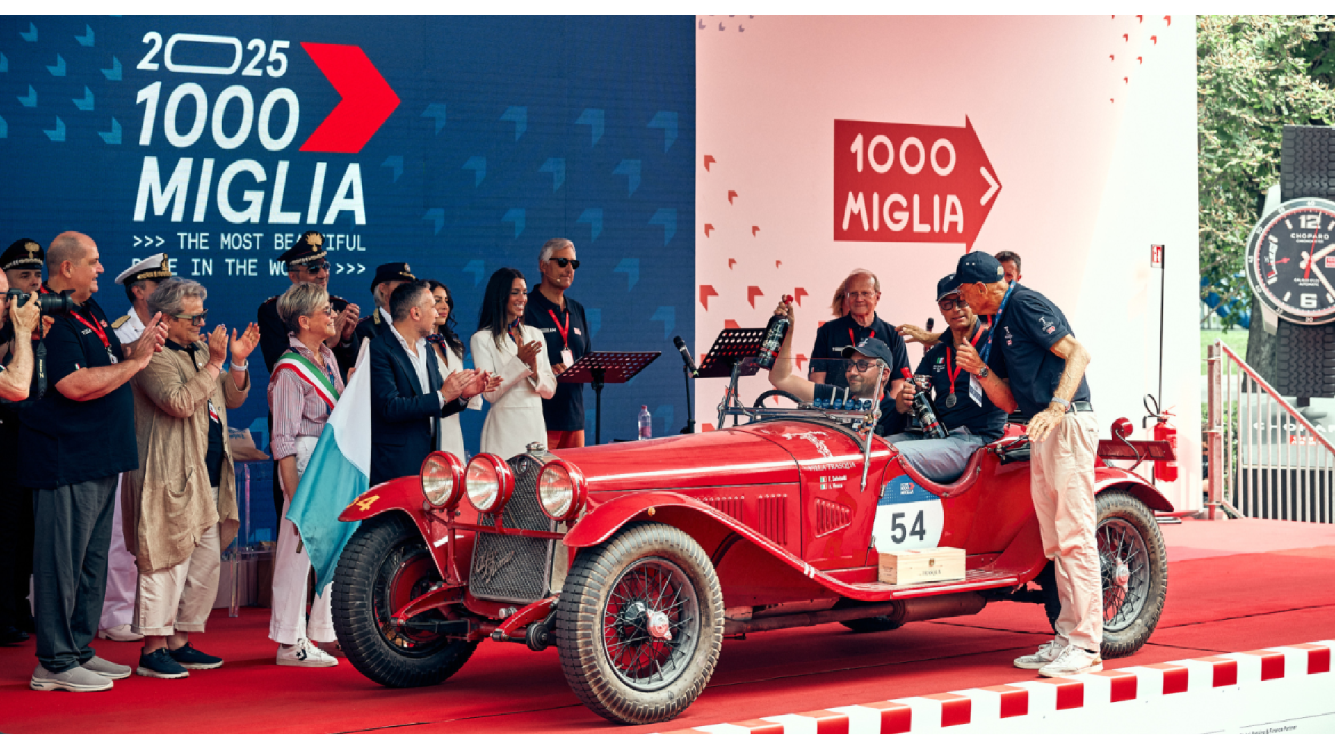 Immagine di Alfa Romeo mette la sesta: la 1000 Miglia è ancora sua