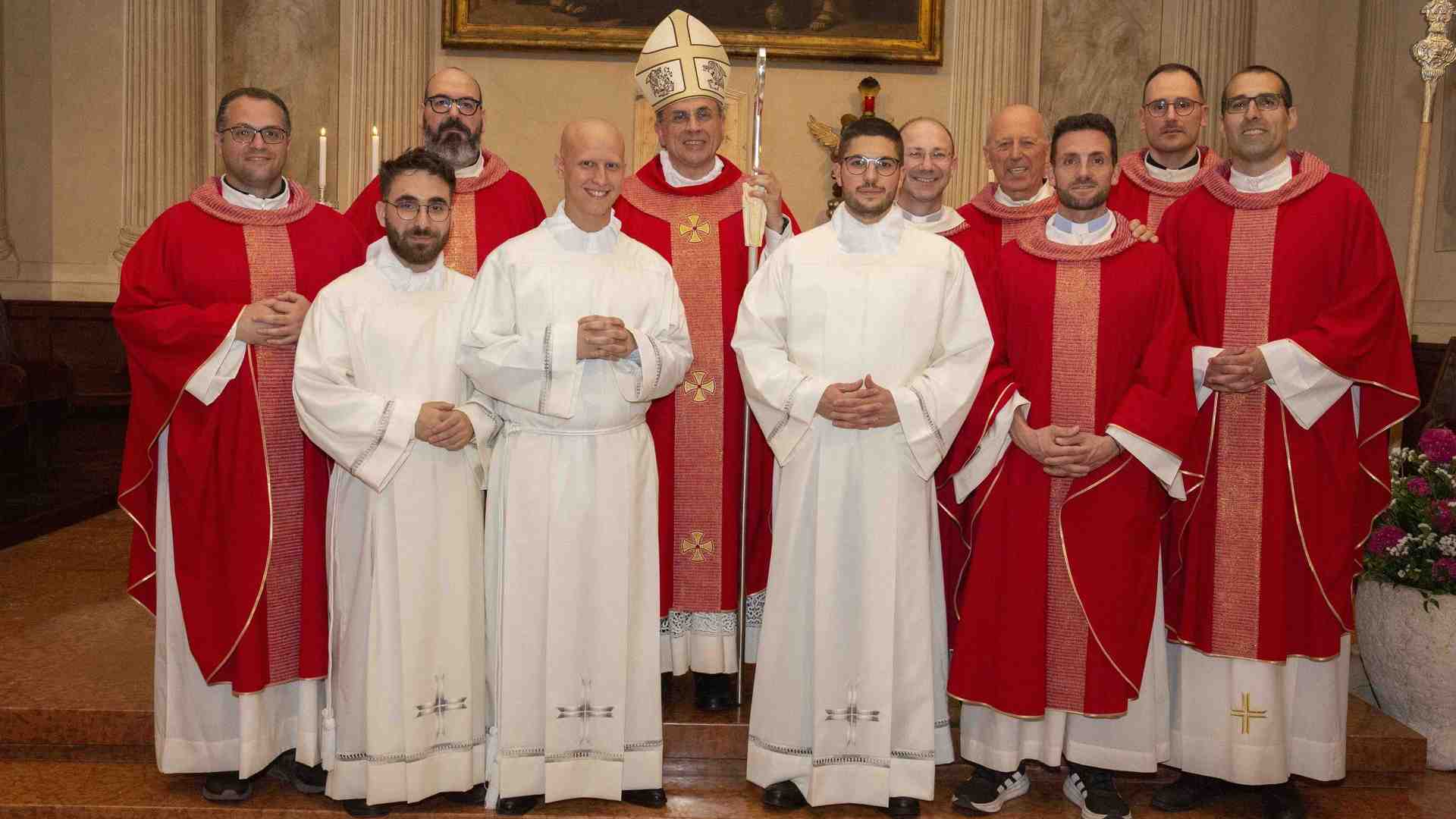 Immagine di Tra i seminaristi un nuovo accolito e due lettori