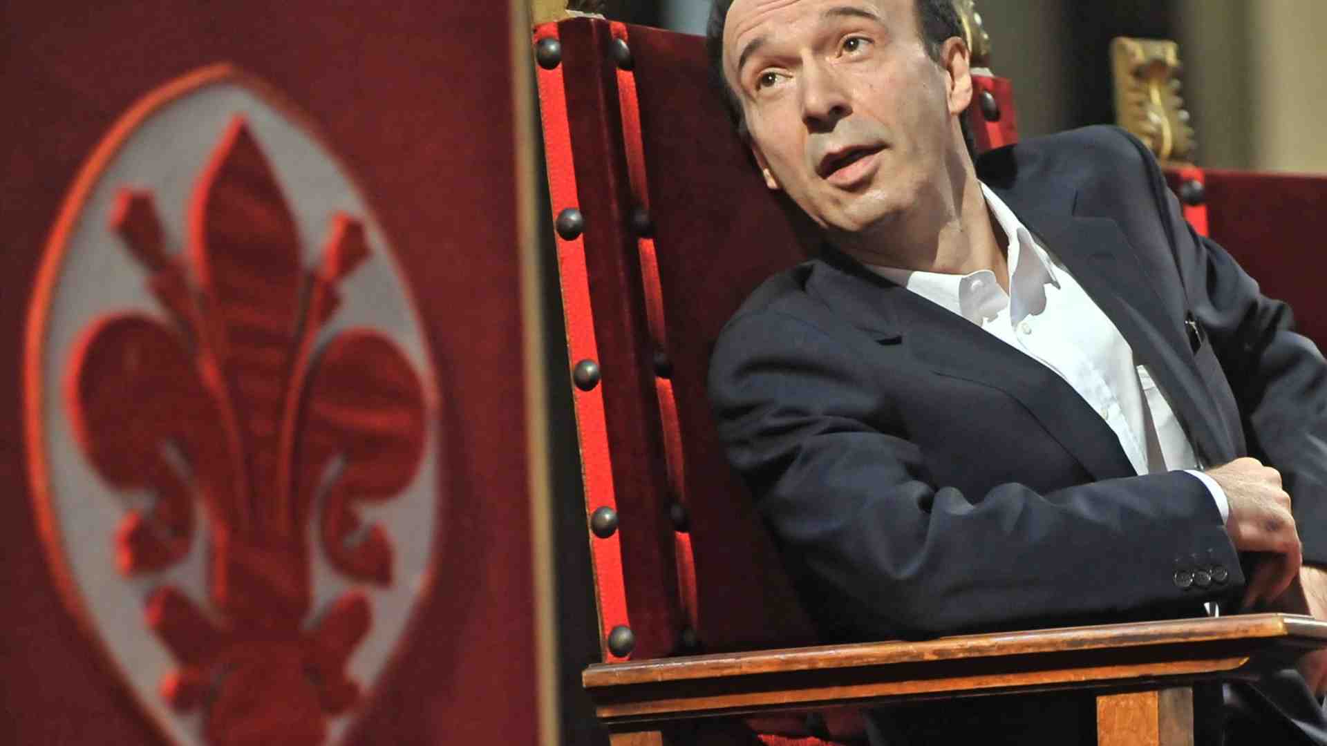 Immagine di Benigni e san Pietro più sicuri di Sanremo