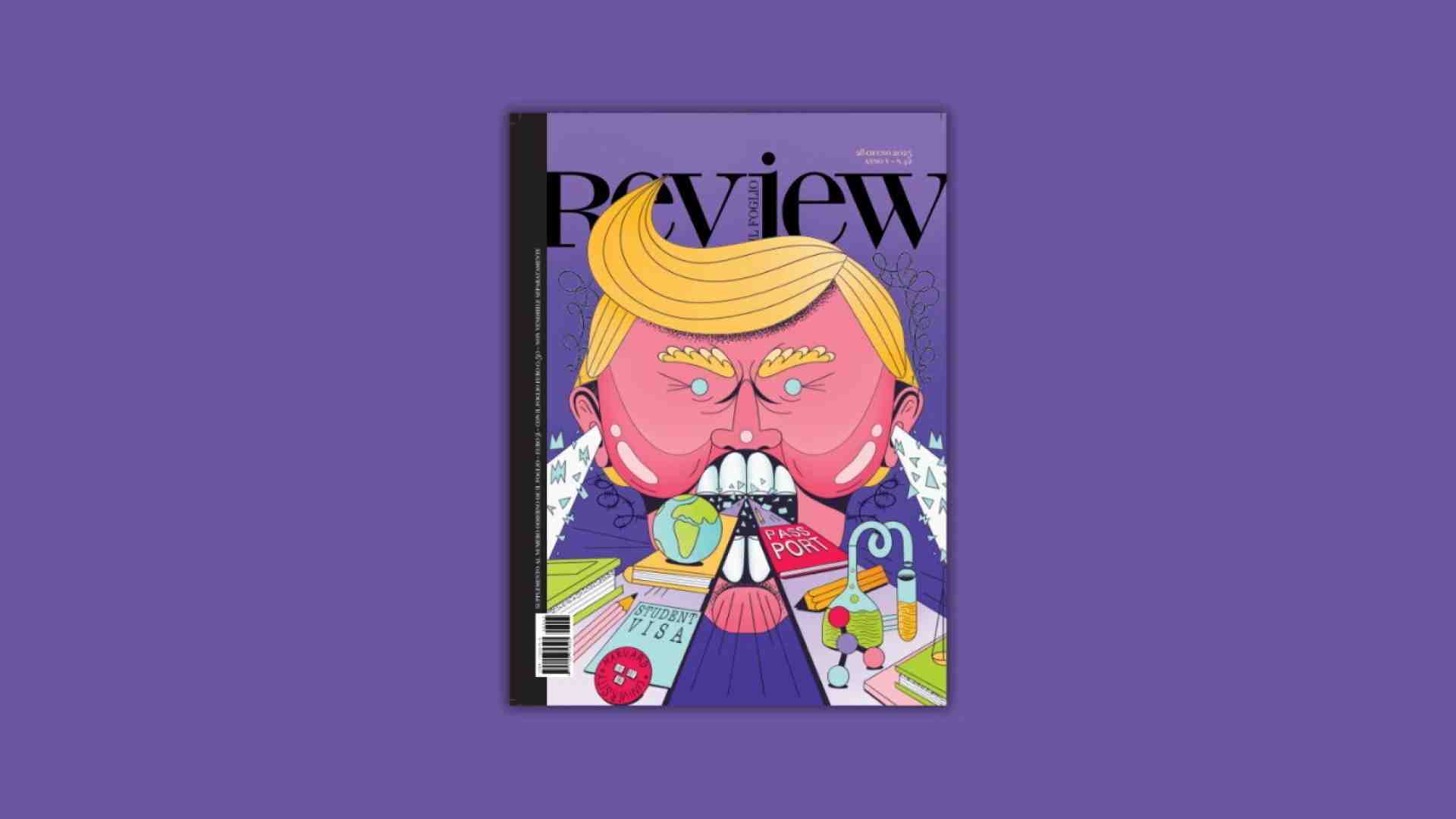 Immagine di La copertina del Foglio Review raccontata da Matilde Chizzola
