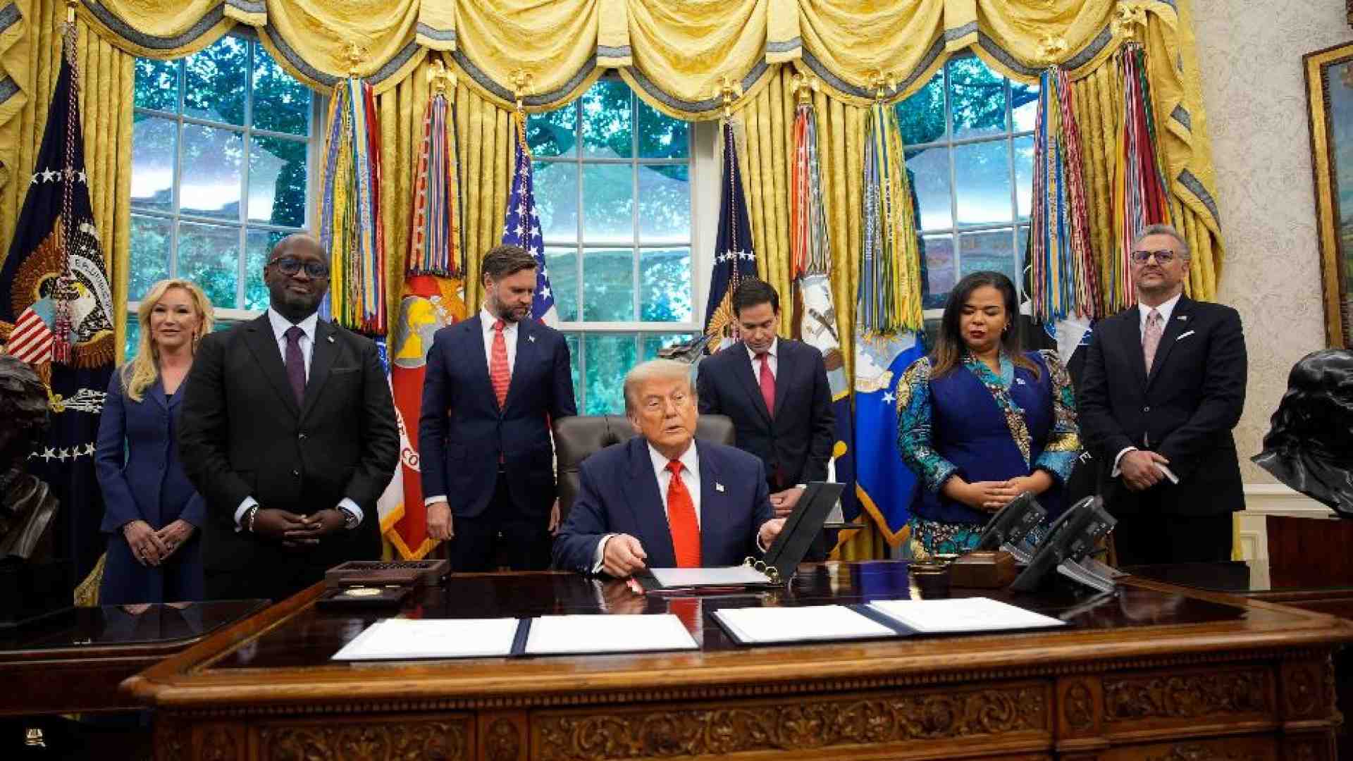 Immagine di Trump: «Cessate il fuoco a Gaza entro una settimana»