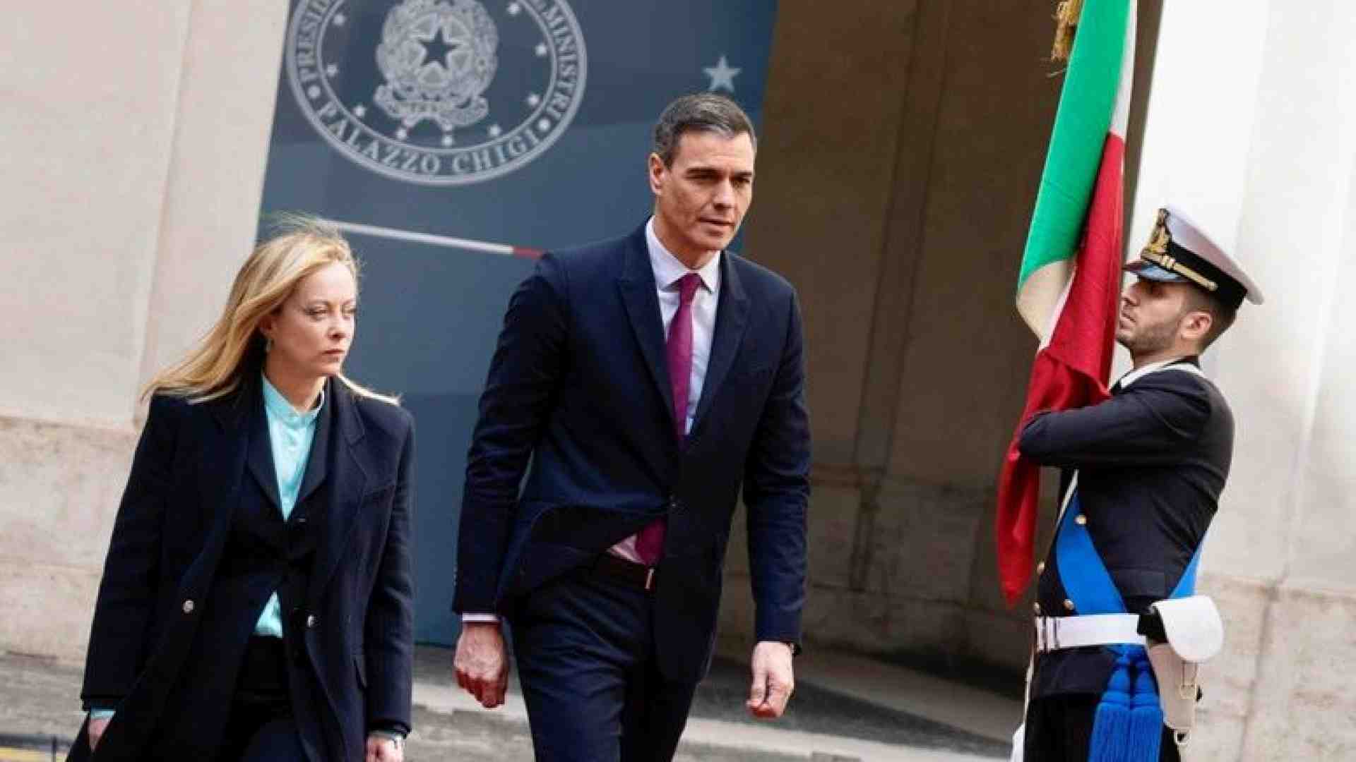 Immagine di Meloni-Sanchez, nasce il bipolarismo europeo