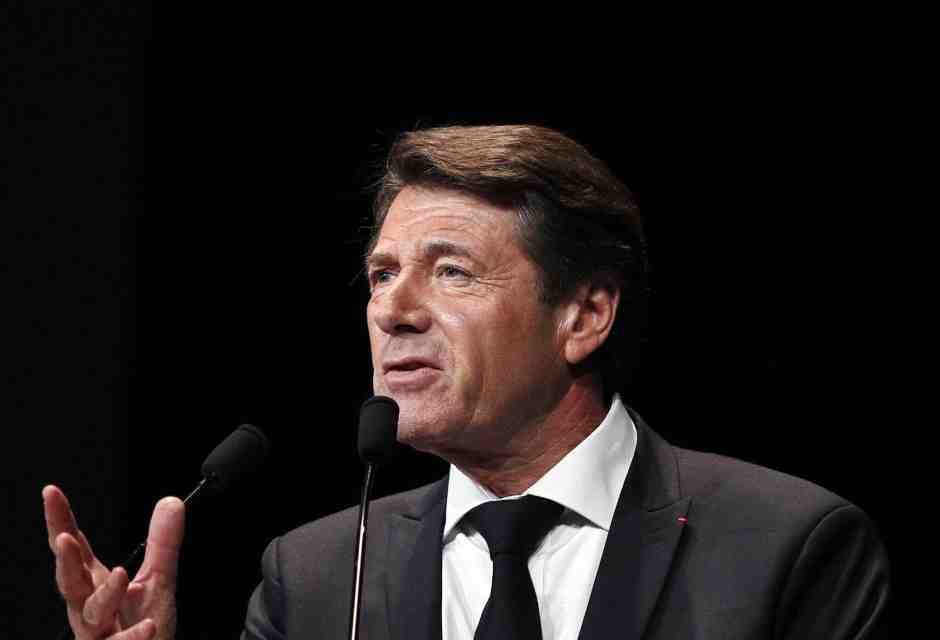 Il sindaco di Nizza Christian Estrosi (foto ANSA)