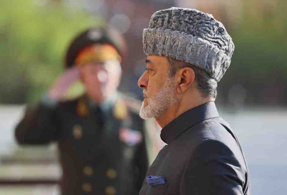 Il sultano dell'Oman Haitham bin Tariq al-Said (foto ANSA)