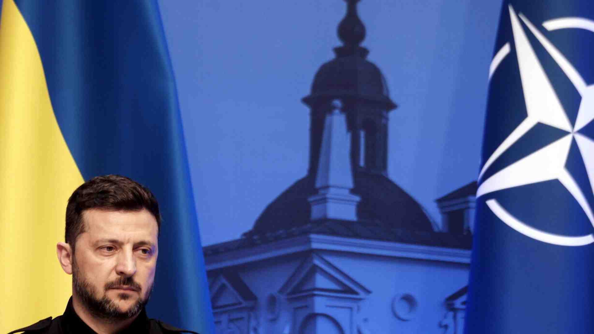 Immagine di I missili russi su Kyiv prima del vertice Nato
