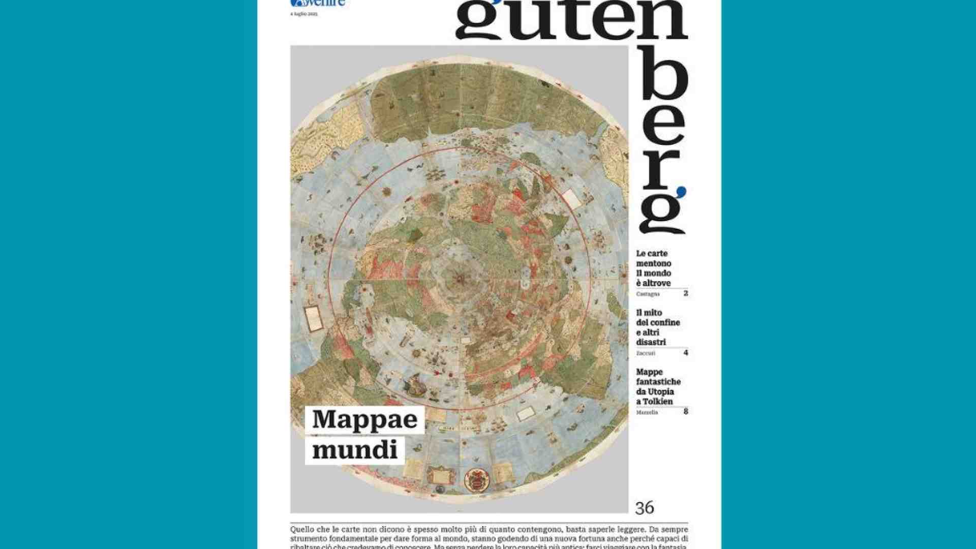 Immagine di Le mappe secondo Gutenberg. Viaggi, potere, immaginazione