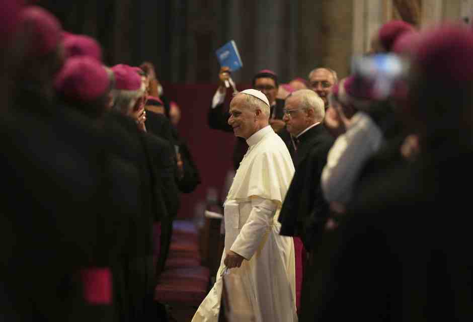 Papa Leone XIV (foto LaPresse)<br />&nbsp;