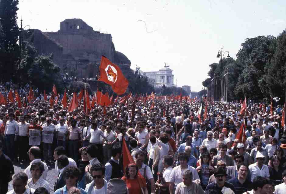 Funerali di Berlinguer (Ansa)