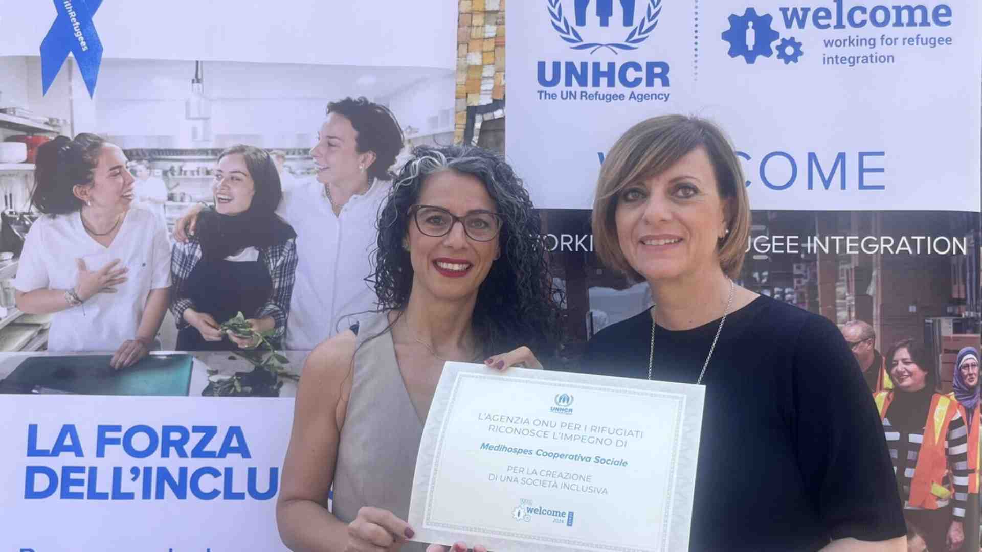 Immagine di Accoglienza, premiata la Medihospes dall’Unhcr. Da Nord a Sud d’Italia un grande impegno per i più fragili